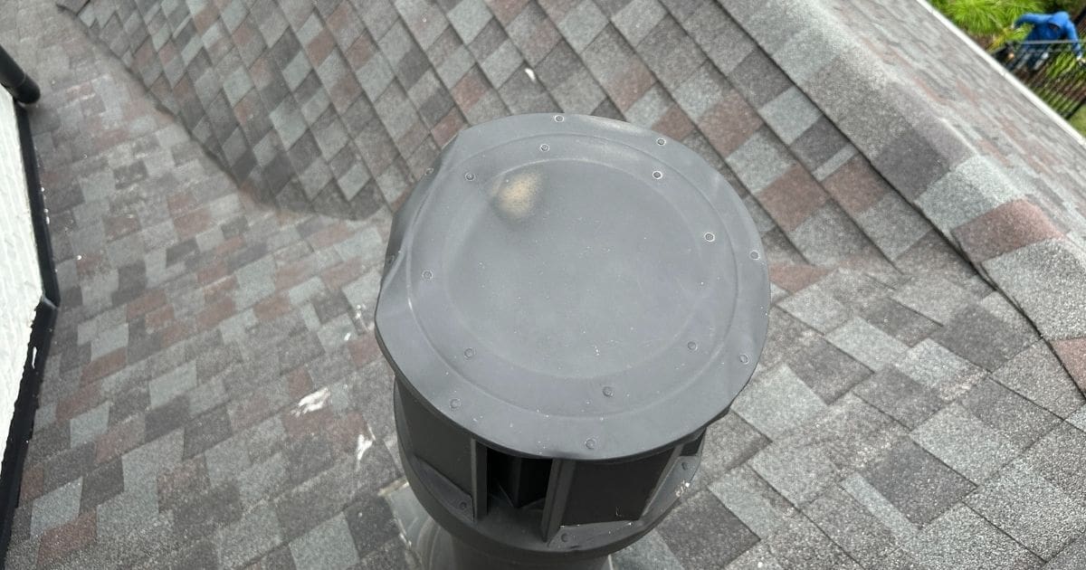 Tornado Roof Damage - Dented Venting